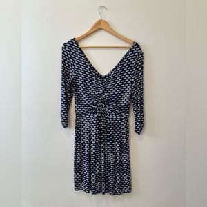 Tart Blue & White Patterned Dress